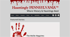 Desktop Screenshot of hauntinglypa.com